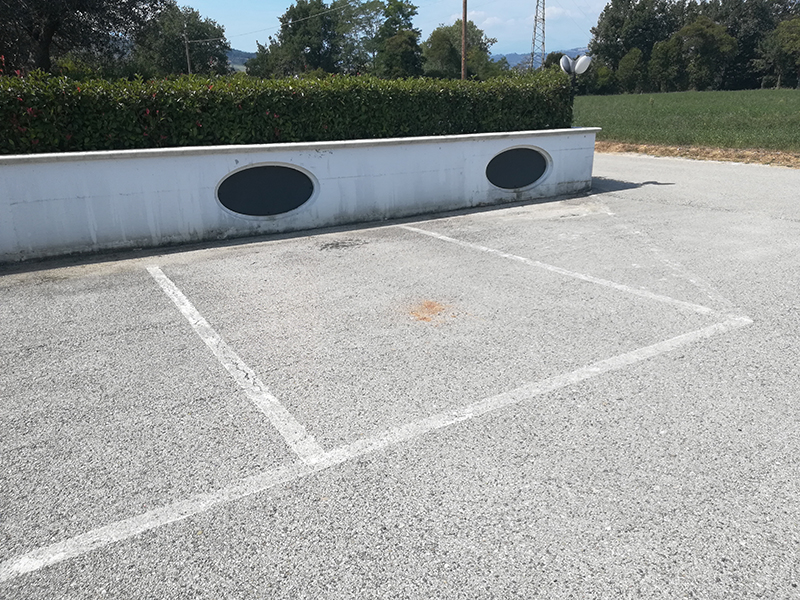 Plaza de aparcamiento descubierta en Teramo - LOTE 2