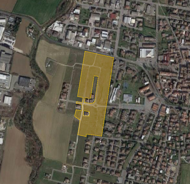 Building area in Carpaneto Piacentino (PC)