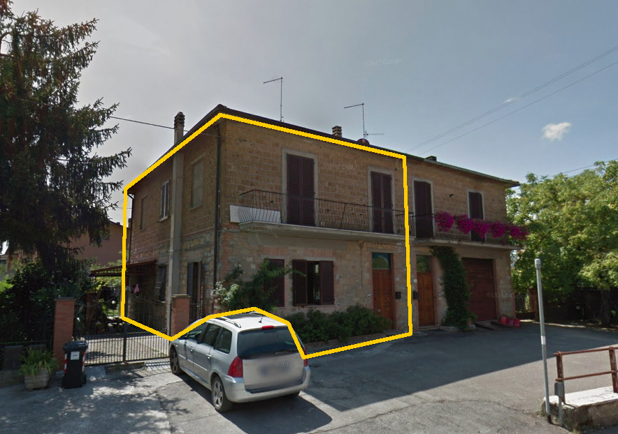 Hluti af tvíbýlishúsi í Città della Pieve (PG)