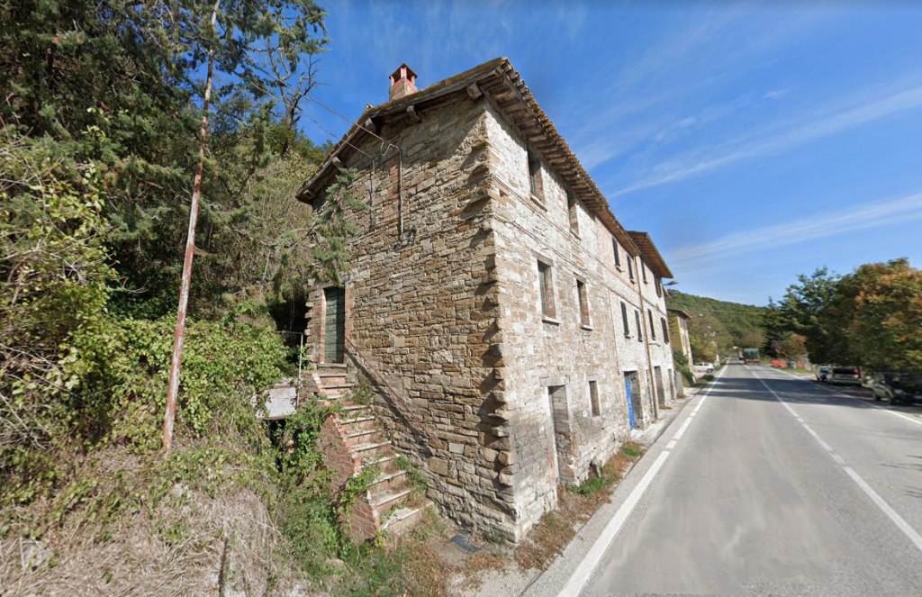 Portion of residential building in Gubbio (PG)