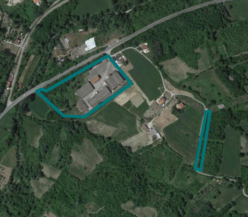 Complexe industriel à Ceppaloni (BN)