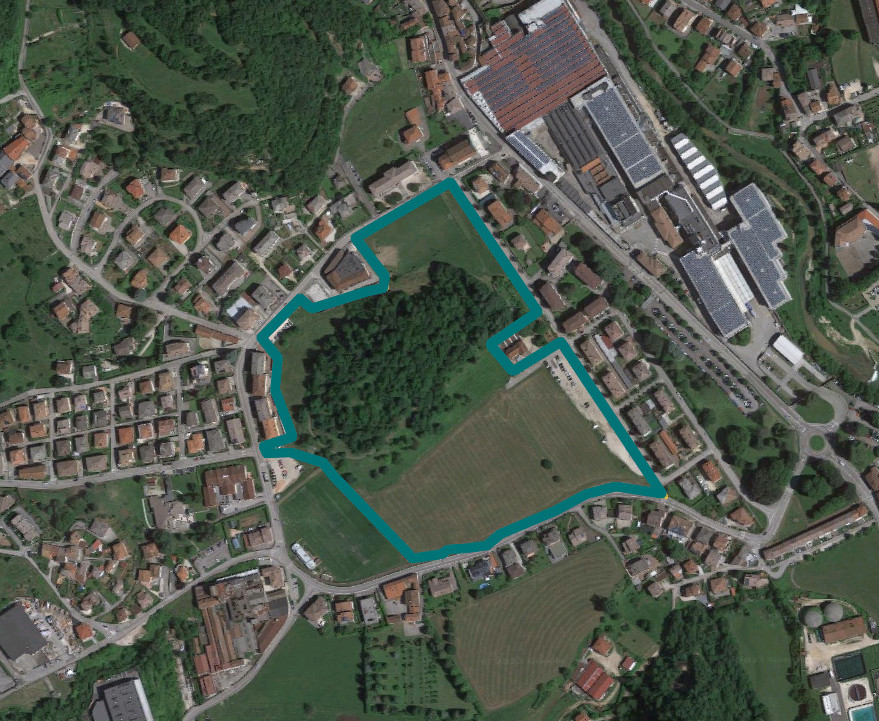 Terreno edificável em Valdagno (VI) - LOTE 2