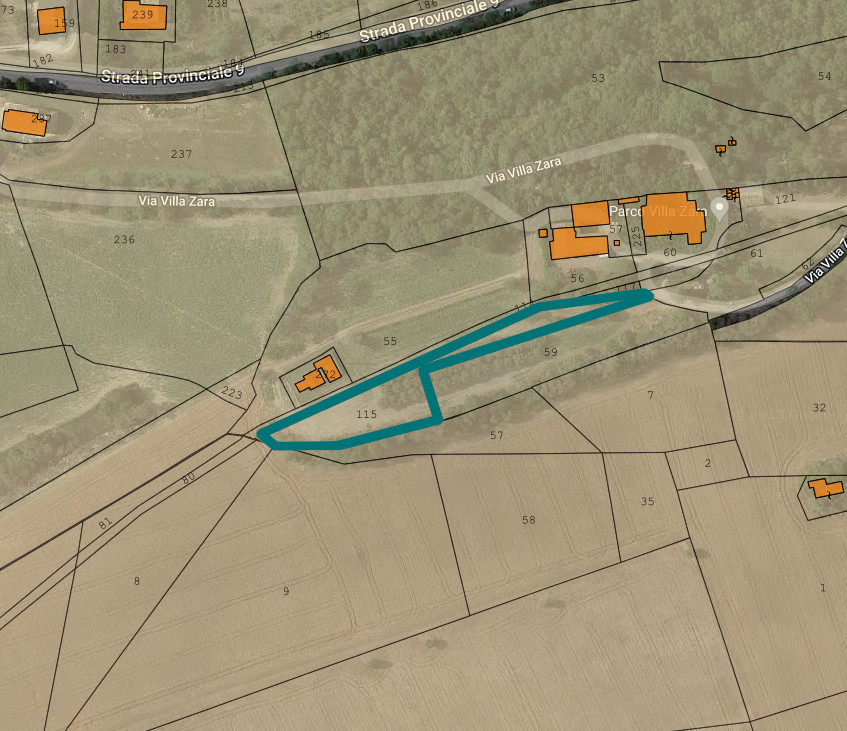 Terreni agricoli a Torre San Patrizio (FM) - QUOTA 2/3