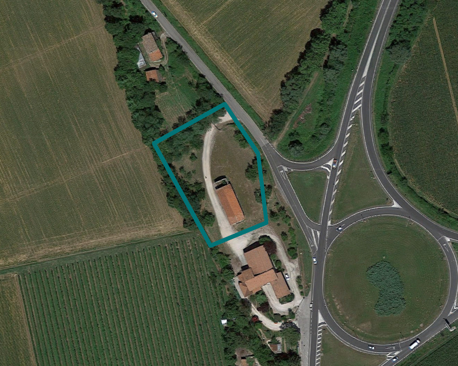Land with collapsing building in Fiume Veneto (PN) - LOT 1A