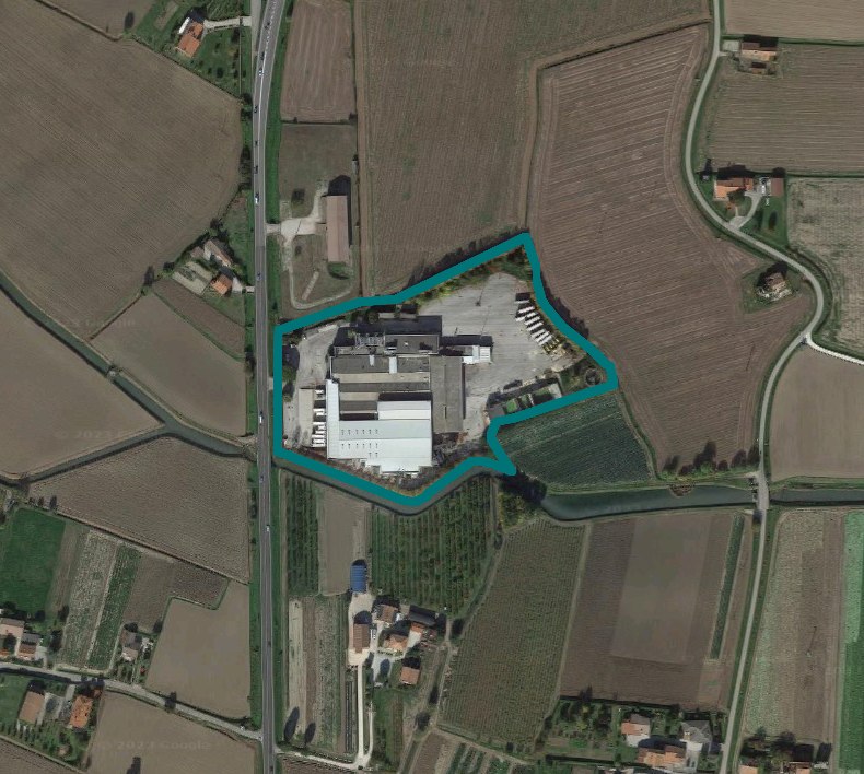 Fabriek en industriële loods in Monselice (PD)