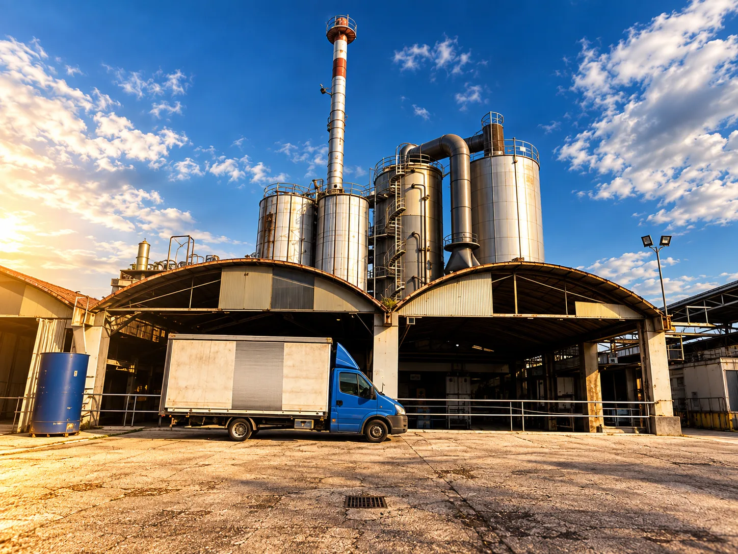 Ponte Valleceppi (PG) distillation plant